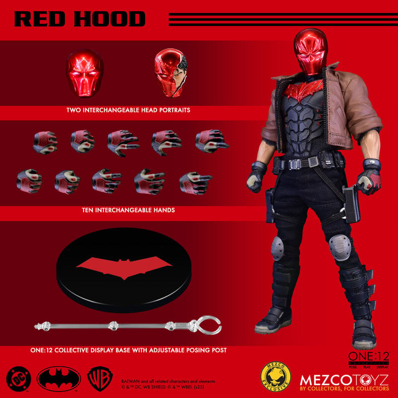 Mezco - Exclusive - One:12 Collective - Red Hood - 6" Action Figure