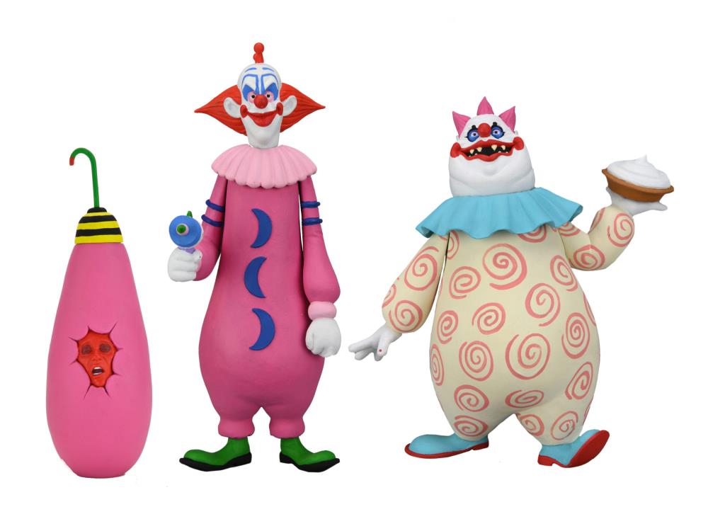 NECA - Killer Klowns From Outer Space Toony Terrors Slim & Chubby Two-Pack