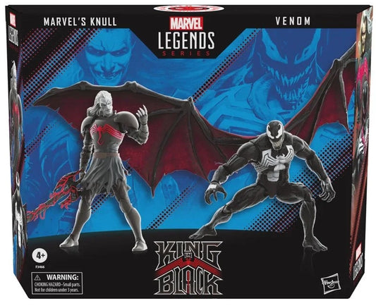 Spider-Man - Marvel Legends -  King in Black Knull and Venom - 6-inch Action Figure 2-Pack