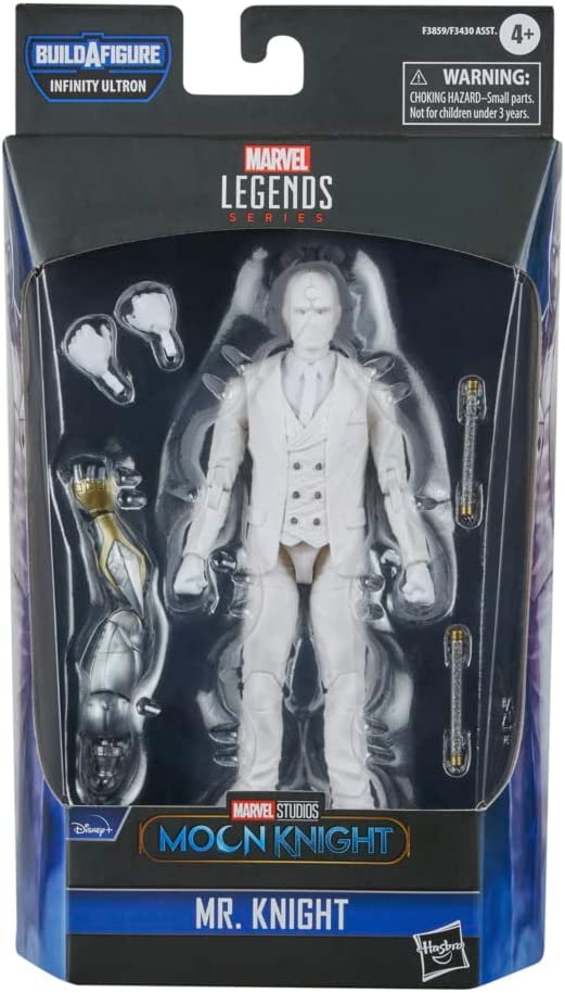 Avengers 2022 Marvel Legends Moon Knight Mr. Knight 6-Inch Action Figure