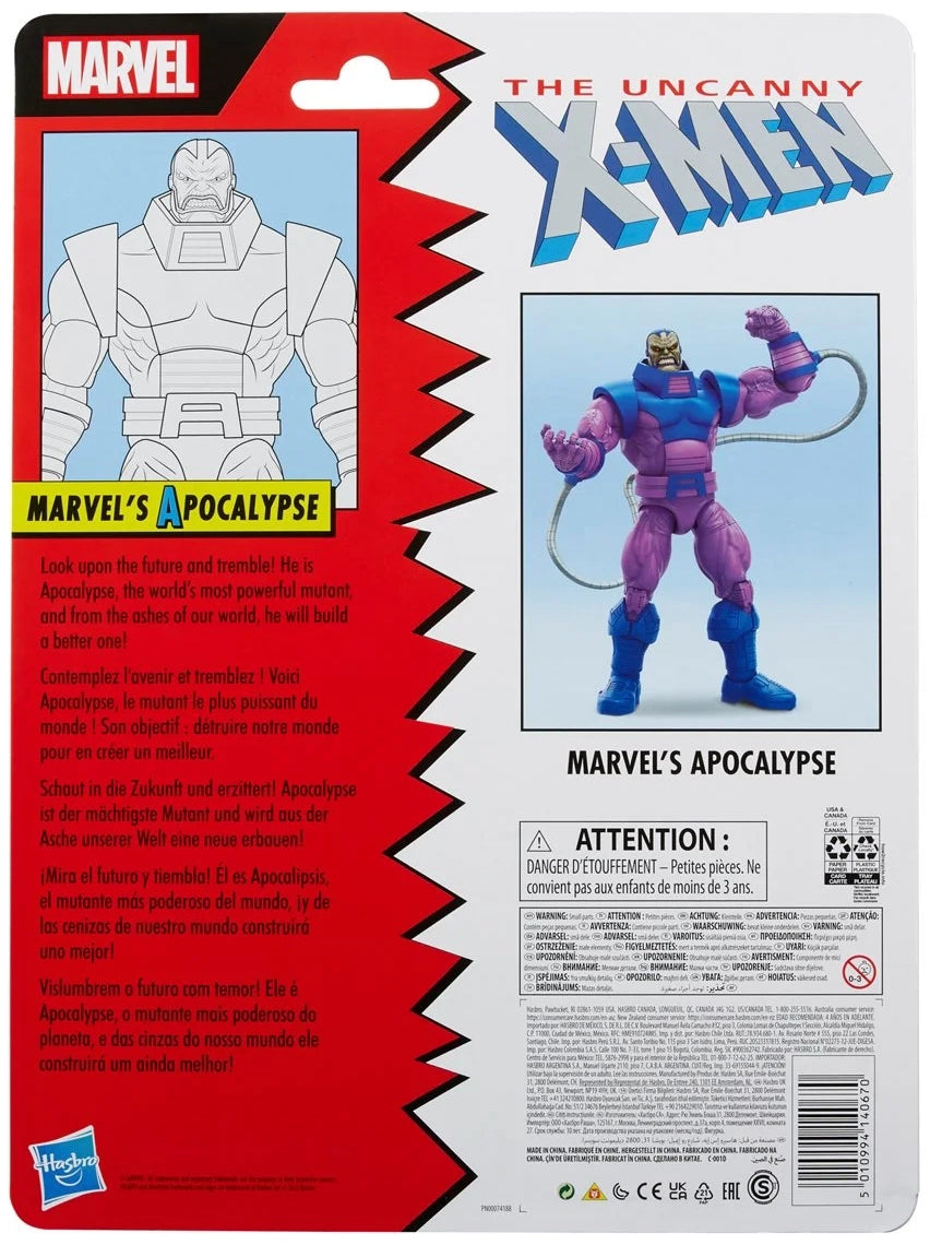X-Men Retro Marvel Legends Apocalypse 6-Inch Action Figure - Exclusive