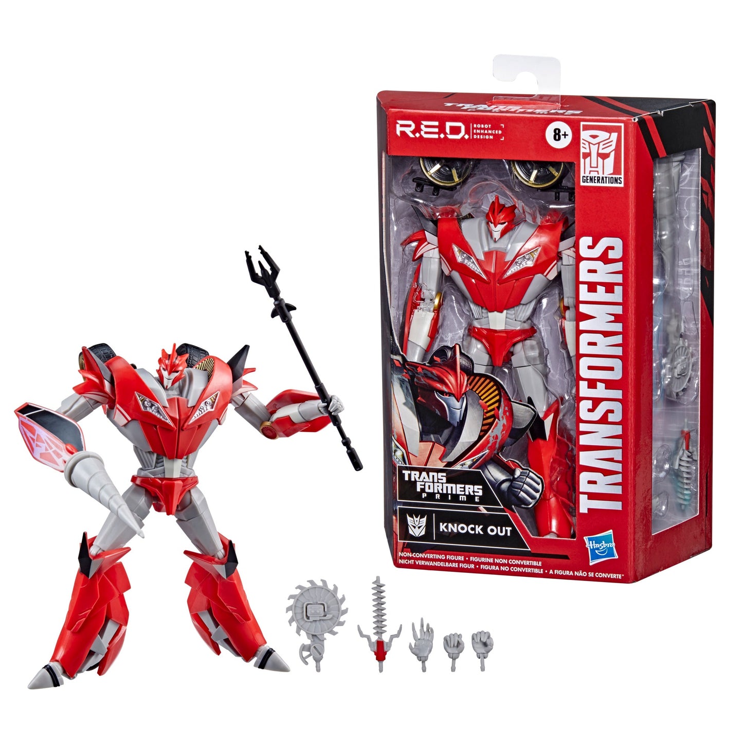 Transformers R.E.D. [Robot Enhanced Design] Transformers: Prime Knock Out - Walmart Exclusive