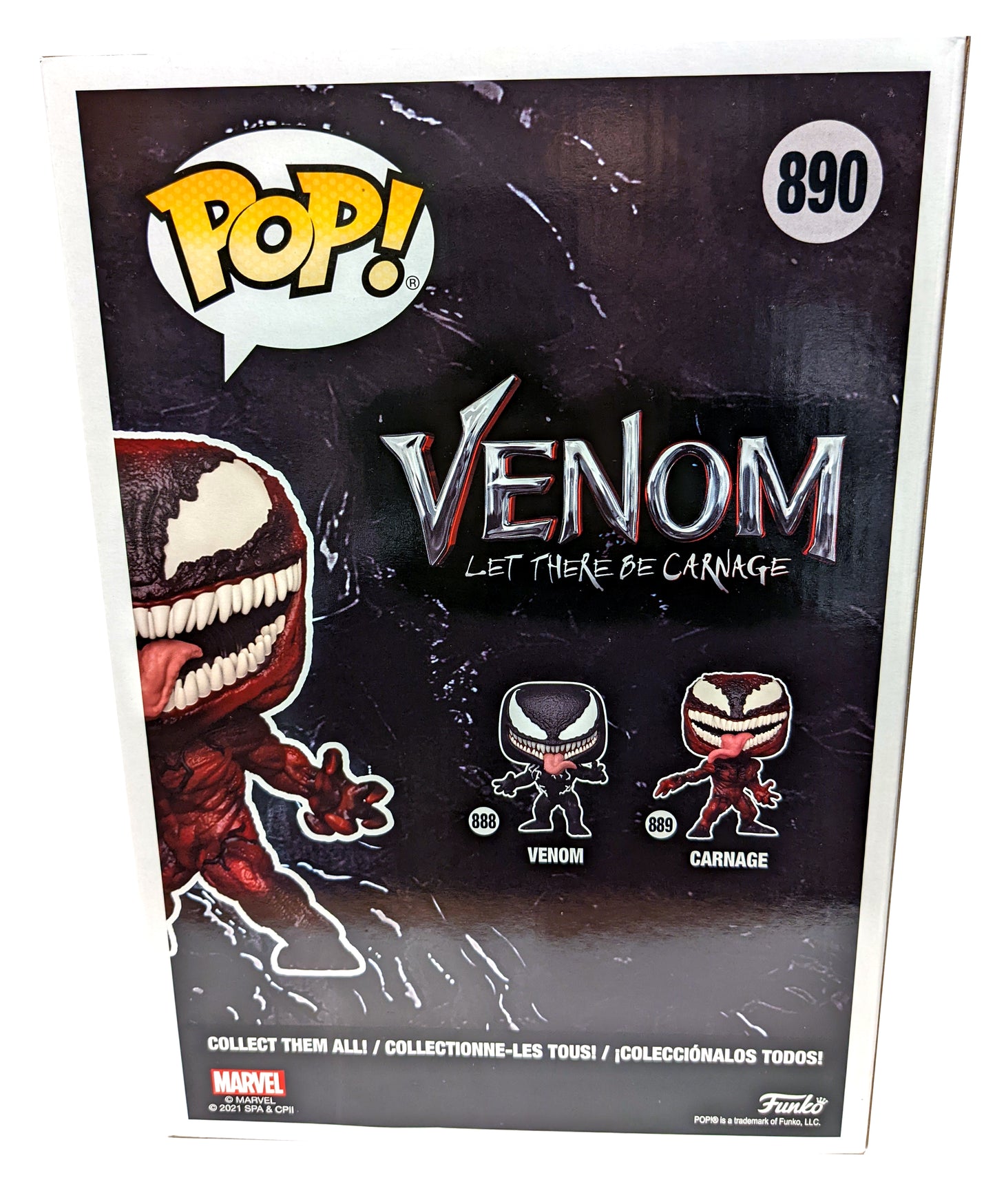 Funko Pop - Jumbo - Venom Let There Be Carnage - Carnage #890