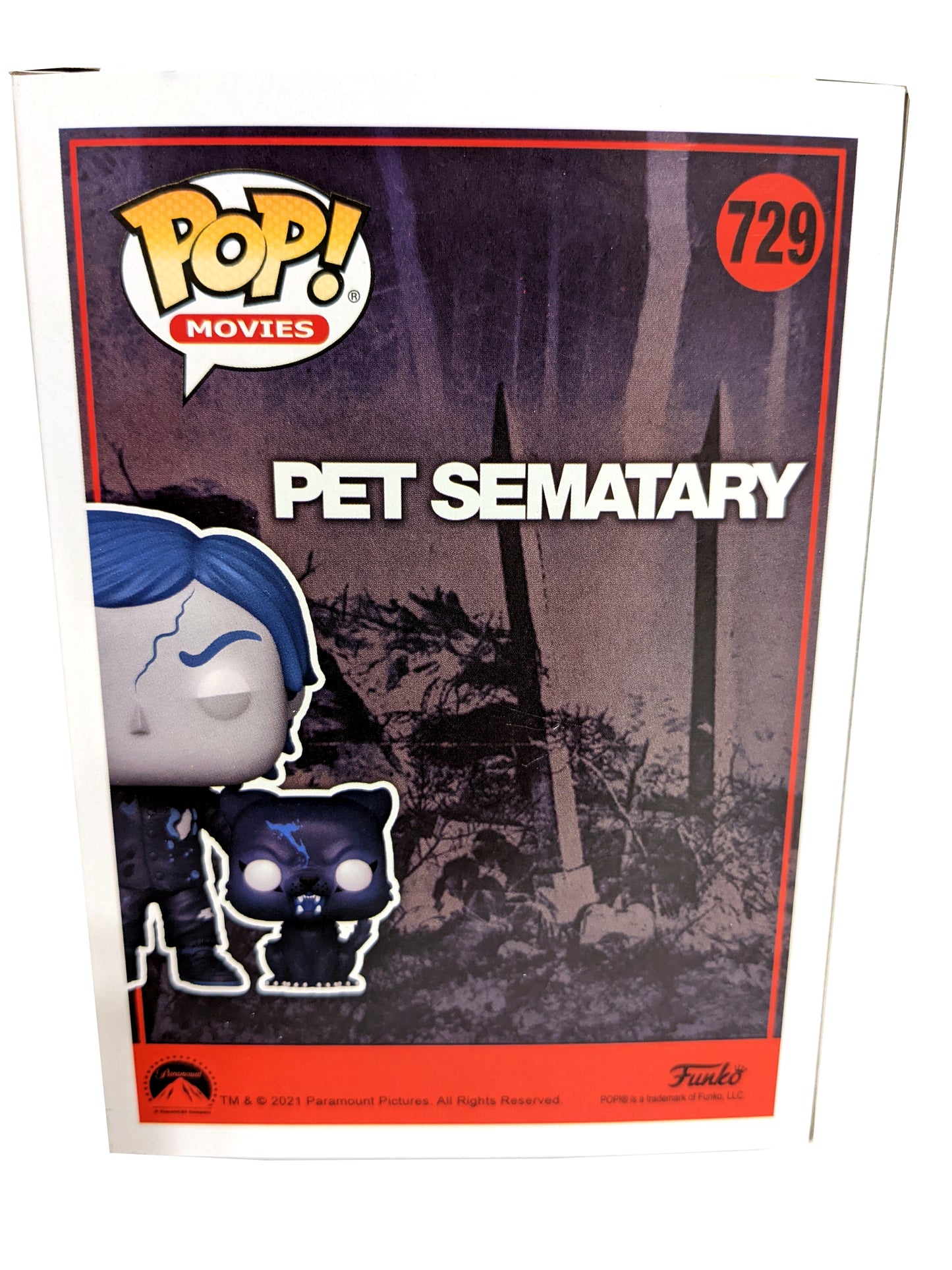 Funko Pop - Pet Sematary - Gage & Church - Glow in Dark - Walmart Exclusive # 729