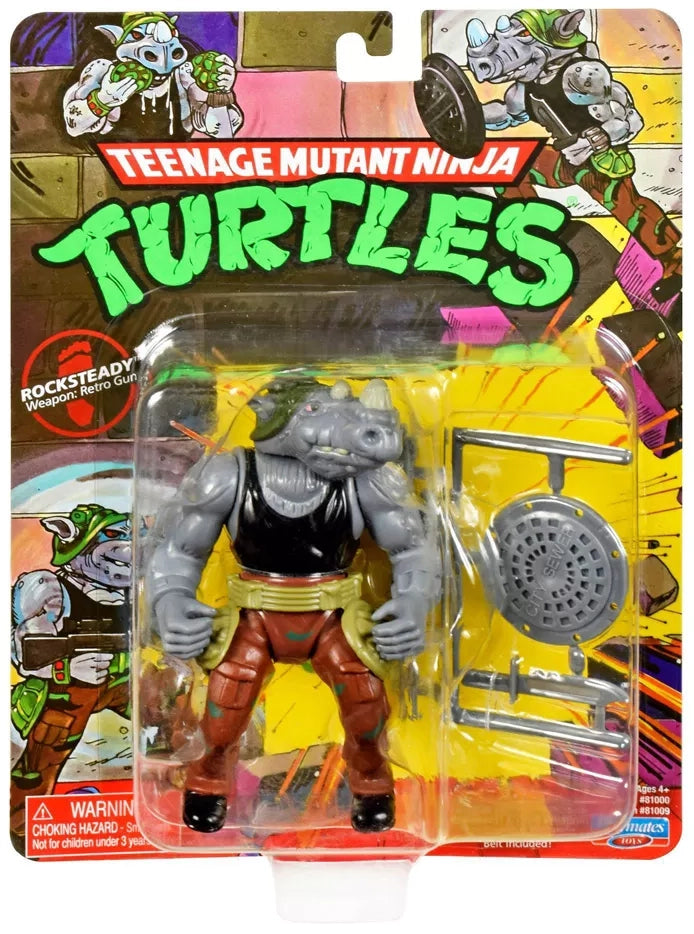 Teenage Mutant Ninja Turtles Rocksteady Action Figure