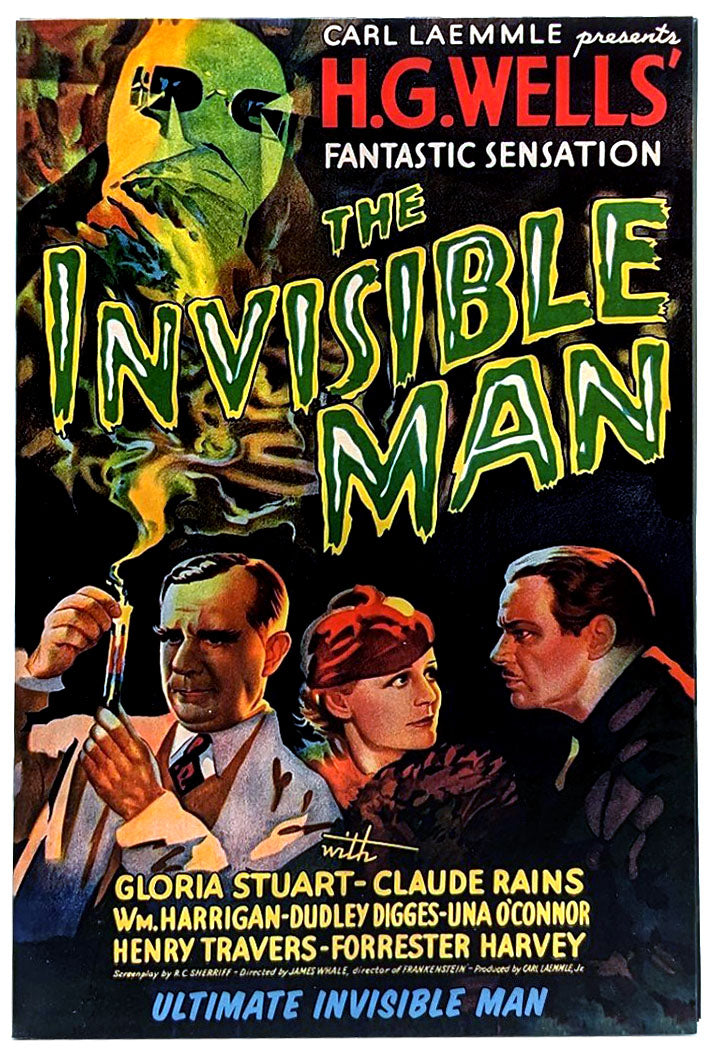 Universal Monsters 7″ Scale Action Figure – Ultimate Invisible Man