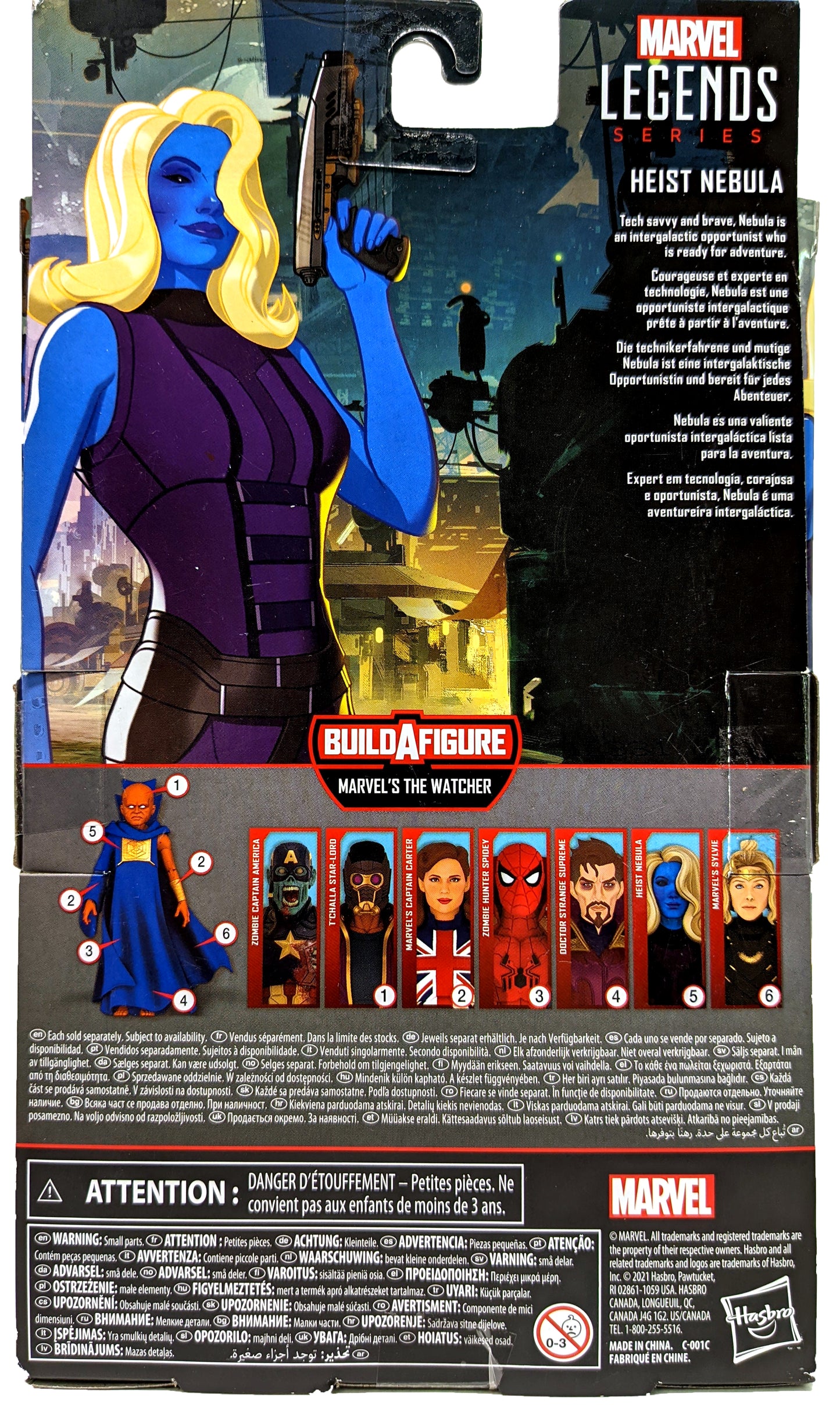 Marvel Legends - Disney+ What If...? - Heist Nebula - Used/Missing