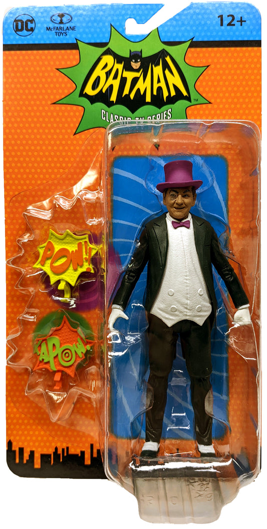 DC McFarlane Batman Retro Figure - Unmasked - The Penguin - Classic TV Series 1966 6'LP