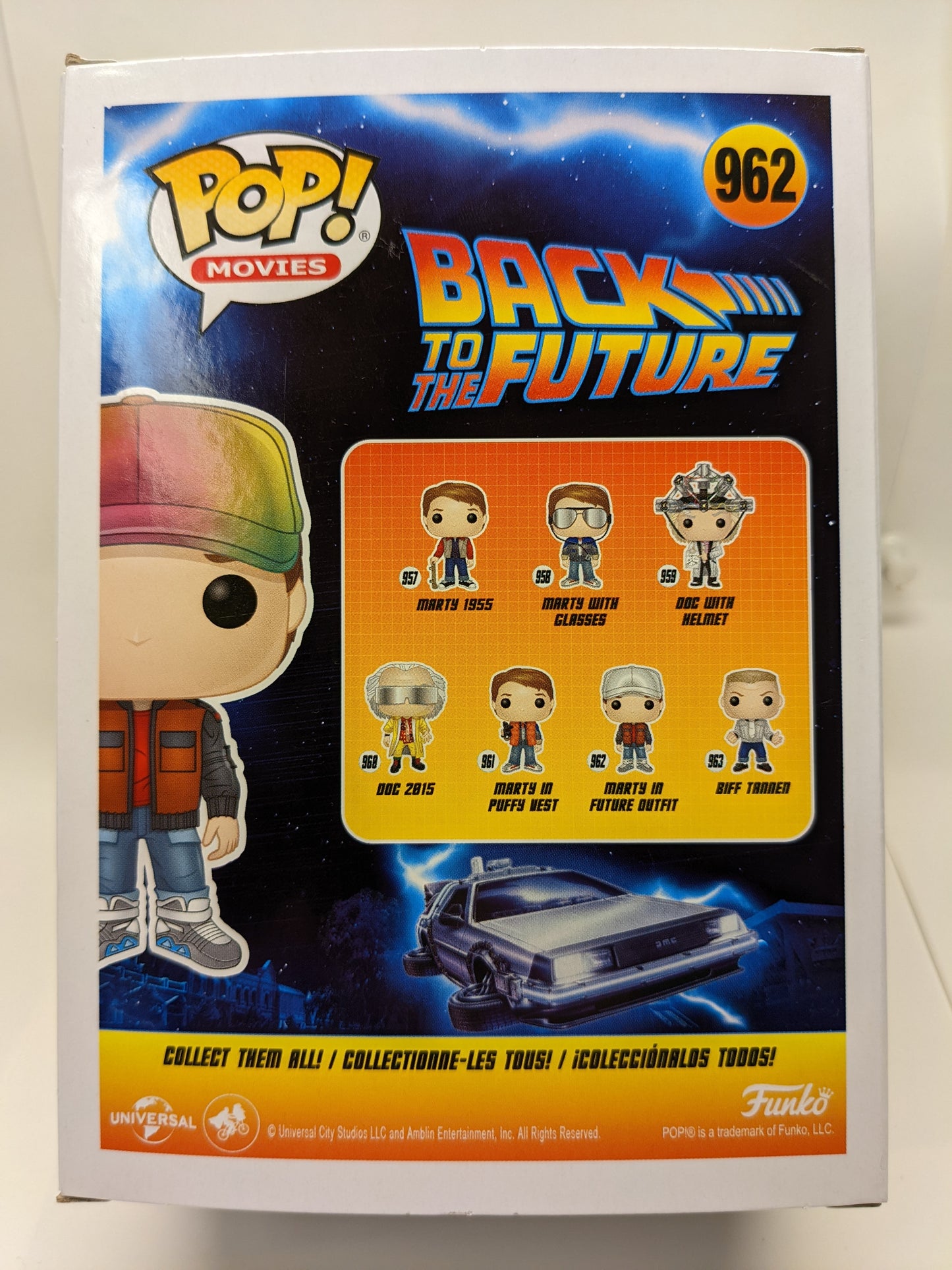Funko Pop - Back to the Future - Marty in Future Outfit - Target Exclusive #962