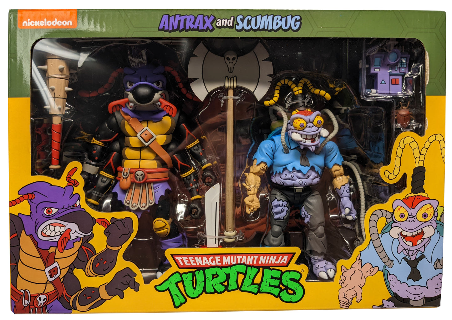 NECA - Teenage Mutant Ninja Turtles - Antrax and Scumbug
