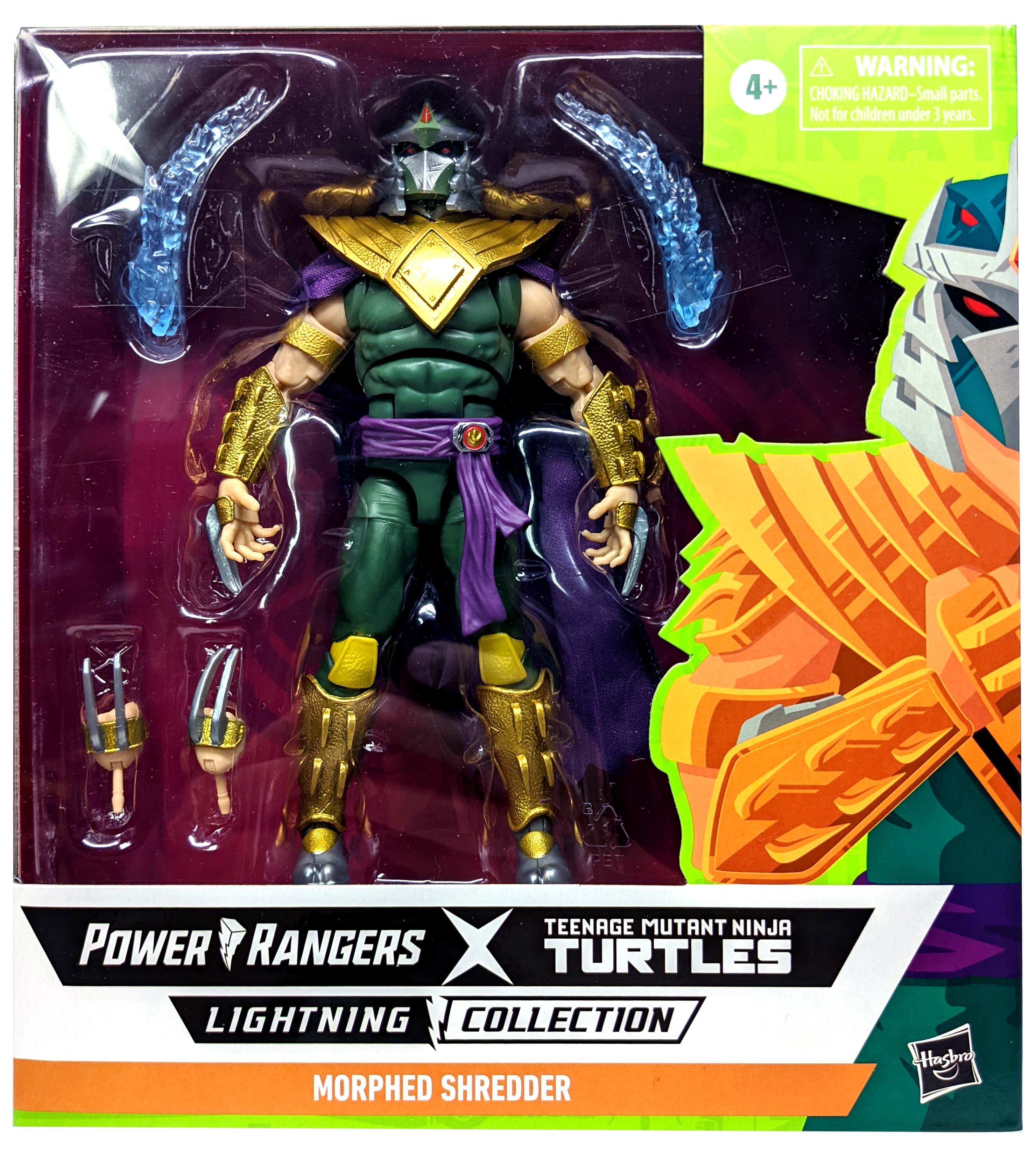 Power Ranger Shedder Power Rangers X Teenage Mutant Ninja Turtles - Morphed Shredder - Ligh ...