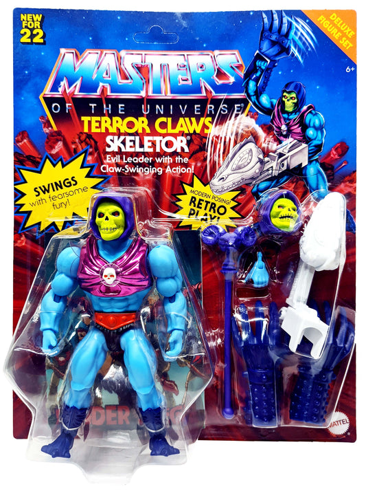 Masters of the Universe -  Origins  - Terror Claw Skeletor  - Deluxe Action Figure
