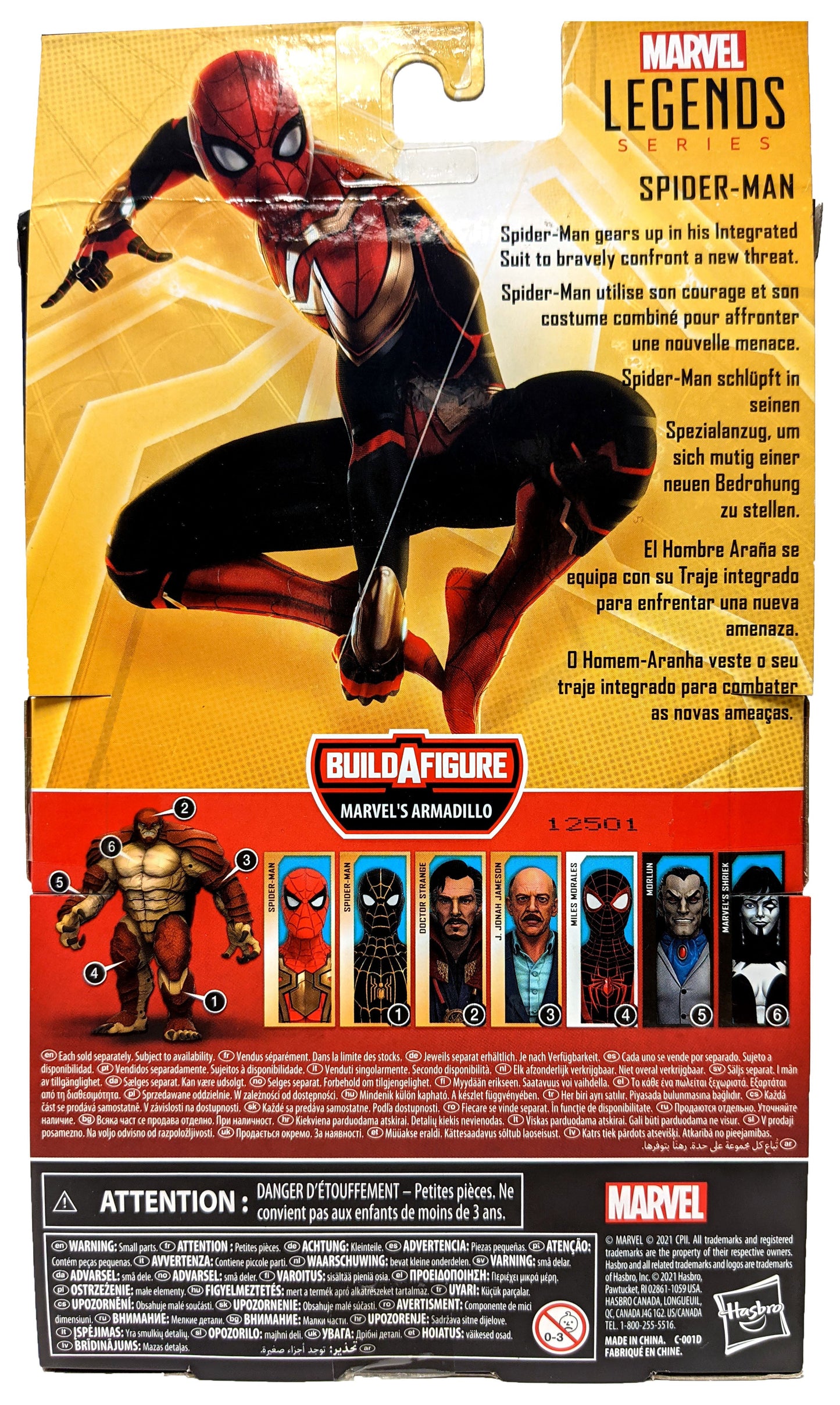 Marvel Legends Integrated Suite Spider Man - No Way Home BAF
