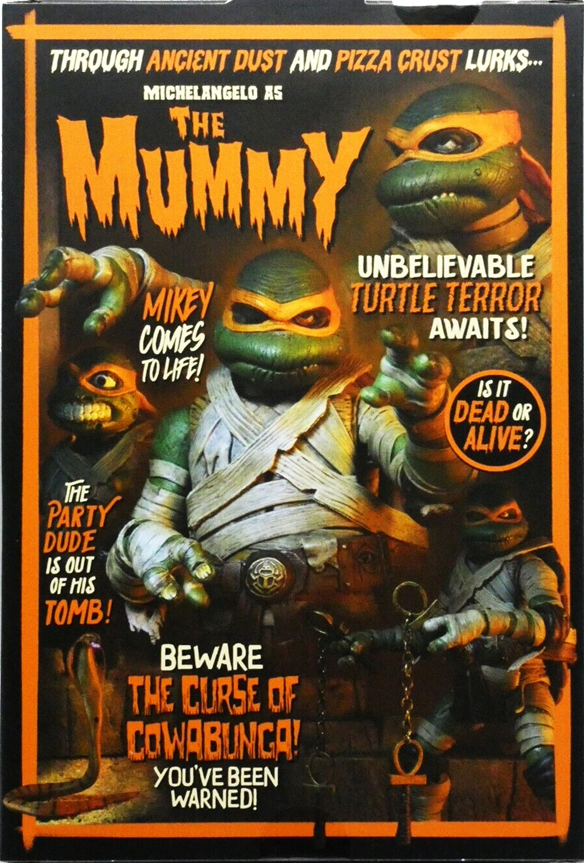 ninja turtle monsters Universal Monsters x Teenage Mutant Ninja Turtles Michelangelo as The Mummy Action Figure