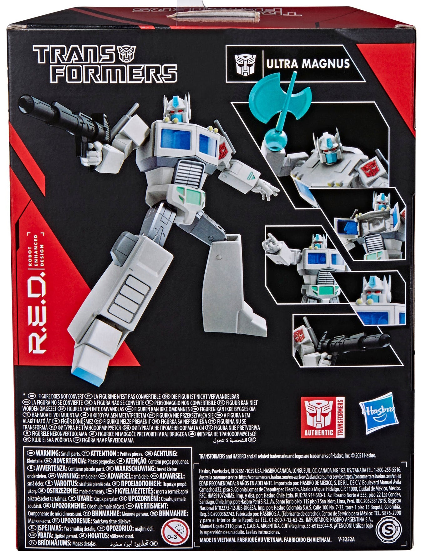 Transformers -  R.E.D. [Robot Enhanced Design]  - G1 Ultra Magnus - Walmart Exclusive