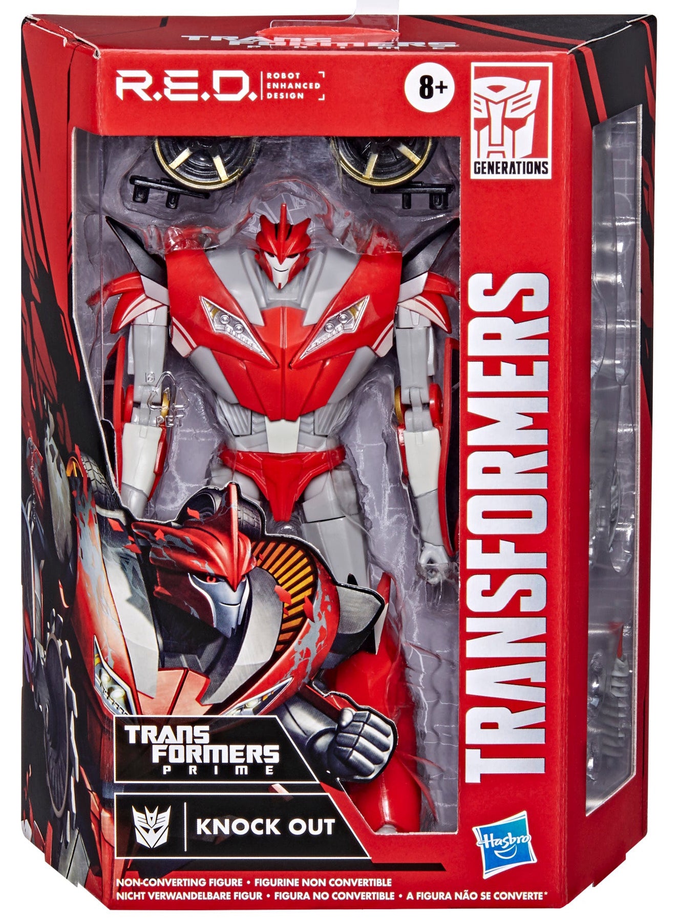 Transformers R.E.D. [Robot Enhanced Design] Transformers: Prime Knock Out - Walmart Exclusive