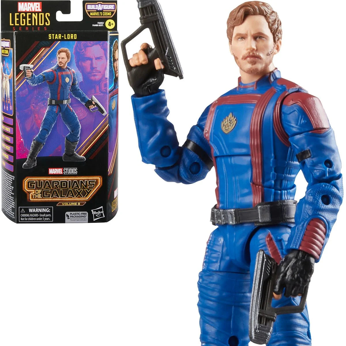 Guardians of the Galaxy Vol. 3 Marvel Legends Star-Lord 6-Inch Action Figure