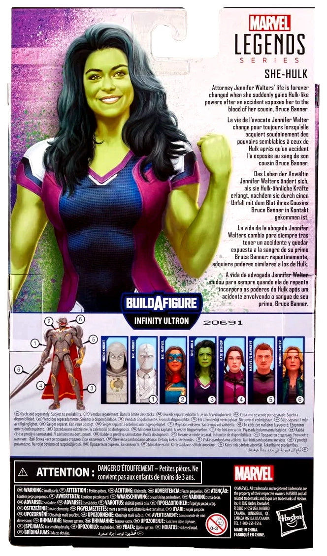 Avengers 2022 Marvel Legends She-Hulk 6-Inch Action Figure