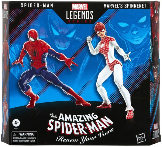 Spider-Man -  Marvel Legends -  Spider-Man and Spinneret  - 6-inch Action Figure 2-Pack