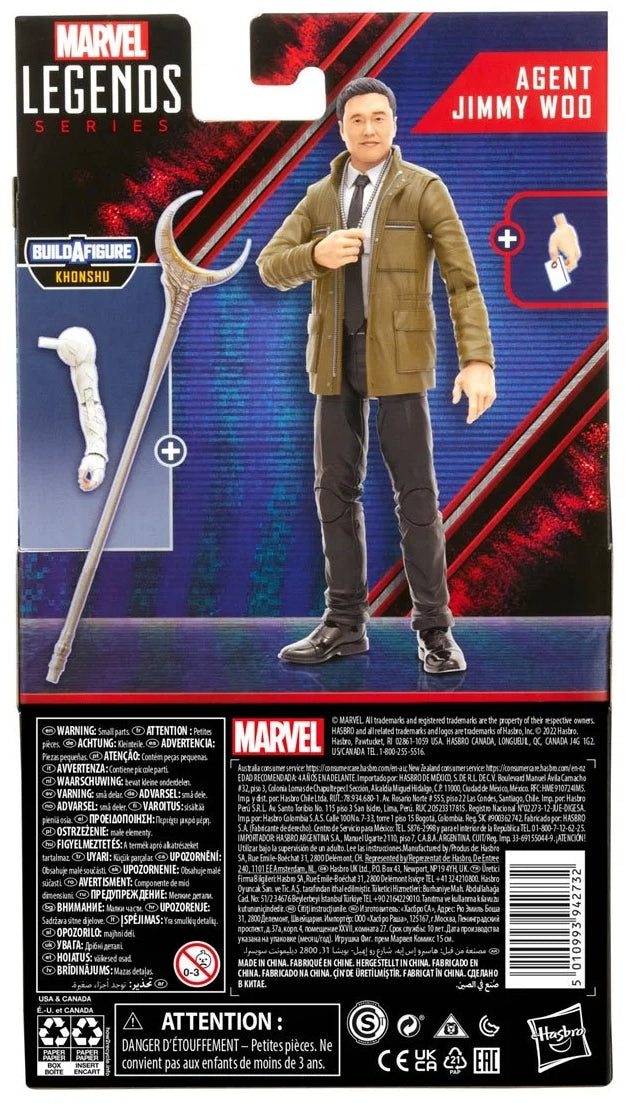 Marvel Legends WandaVision Agent Jimmy Woo 6-Inch Action Figure