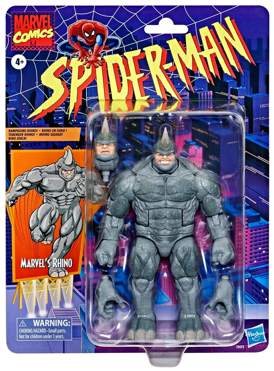 Marvel Comics - Retro - Spider-Man - Rhino 6-Inch Action Figure