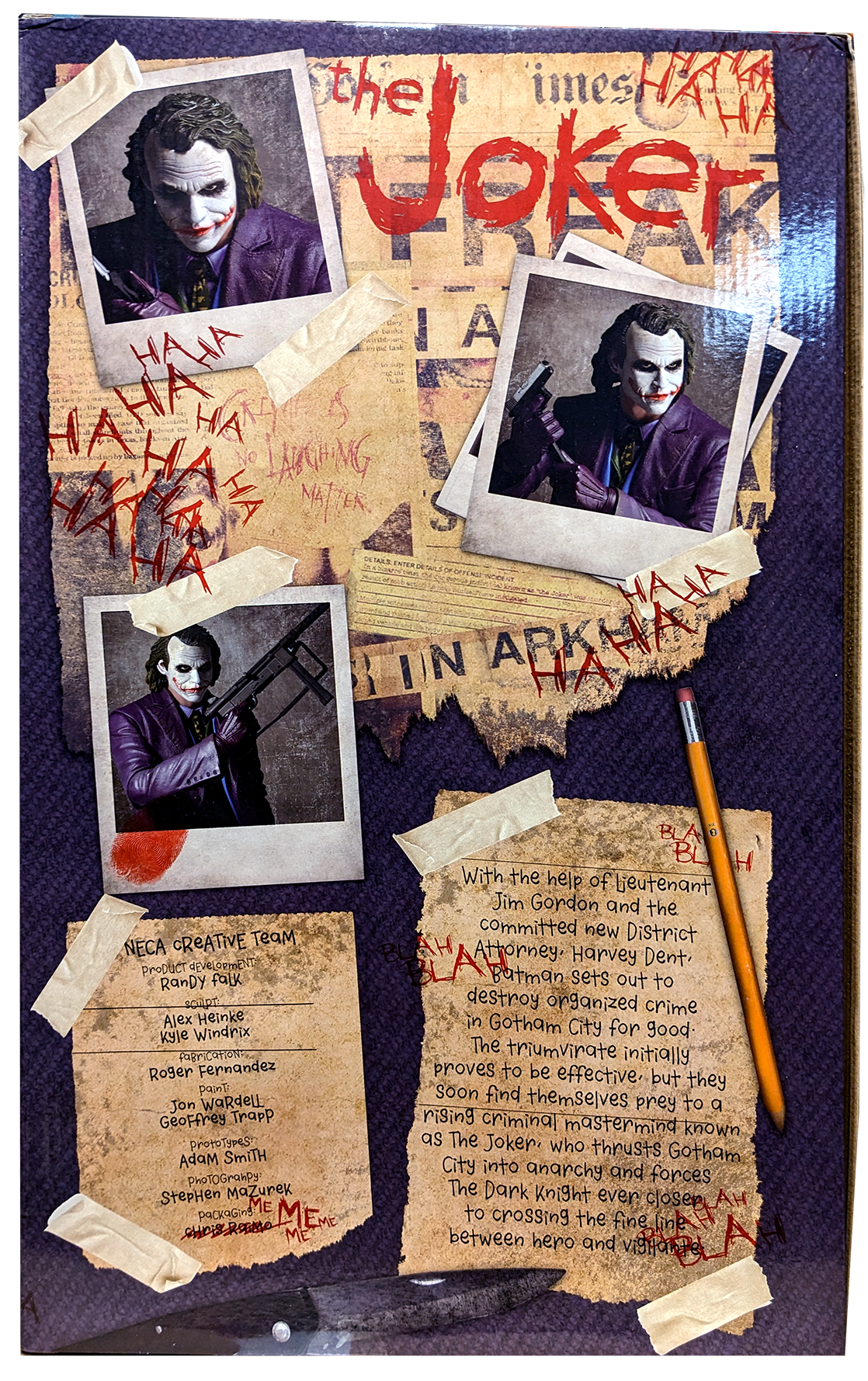 NECA - The Dark Knight  - Heath Ledger's The Joker 18" inches